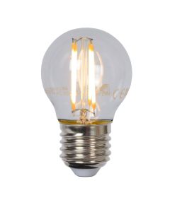 G45 AMPOULES FILAMENT Ø 4,5 CM LED DIM. E27 1X4W 2700K TRANSPARENT