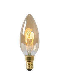 C35 AMPOULES FILAMENT Ø 3,5 CM LED DIM. E14 1X3W 2200K AMBRE