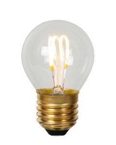 G45 AMPOULES FILAMENT Ø 4,5 CM LED DIM. E27 1X3W 2700K TRANSPARENT