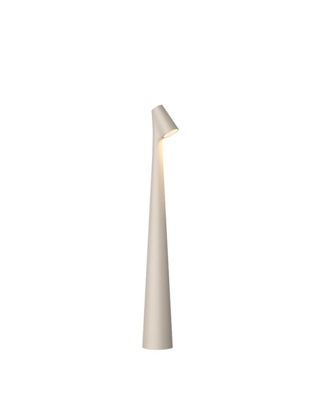 AFRICA LAMPE SUR BATTERIE BEIGE GRAND