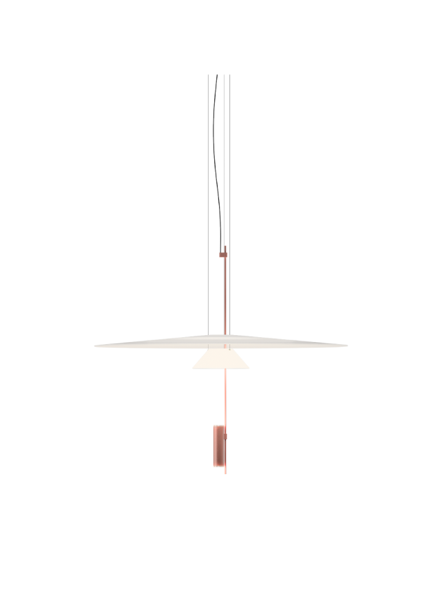 FLAMINGO SUSPENSION D90-CUIVRÉ-MODÈLE 1-PUSH/0-10V/1-10V/DALI