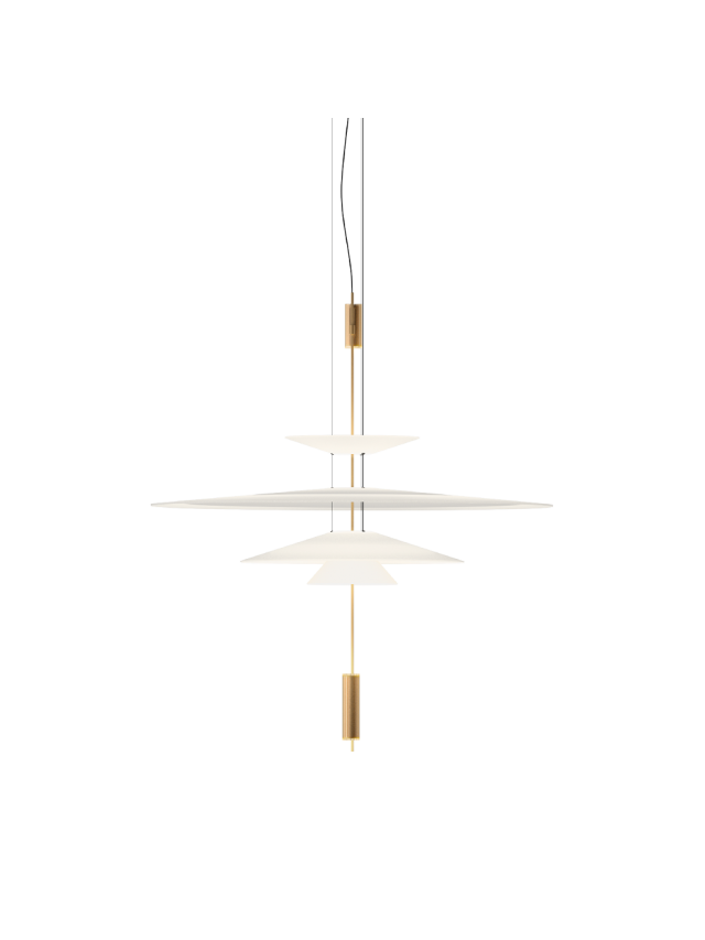 FLAMINGO SUSPENSION D90-DORÉ-MODÈLE 4-CASAMBI