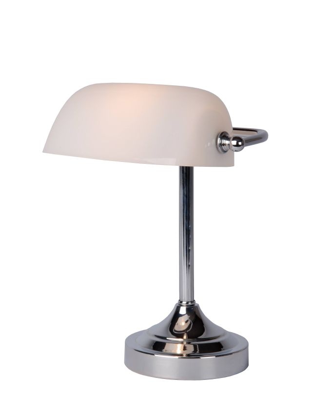 BANKER LAMPE DE BUREAU 1XE14 CHROME