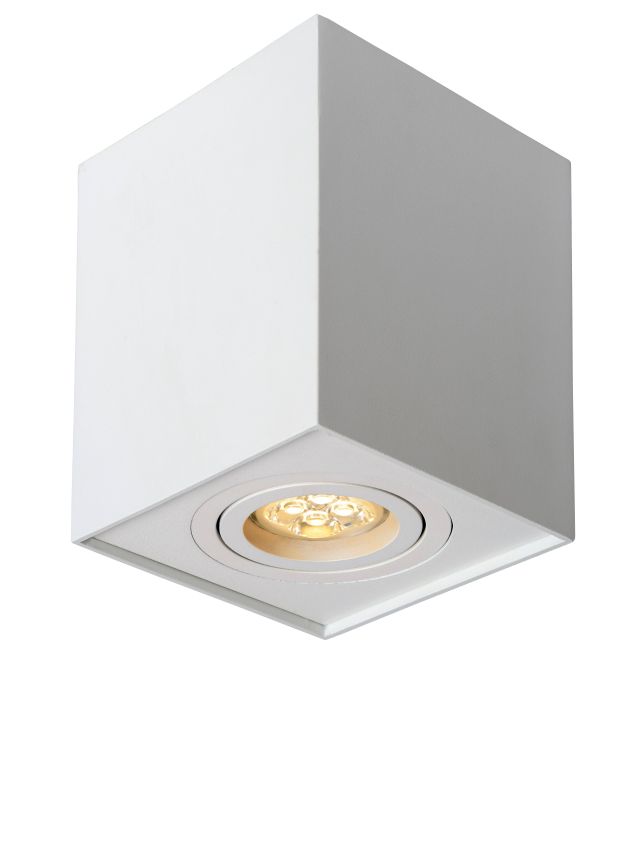 TUBE SPOT PLAFOND 1XGU10 BLANC