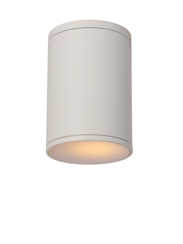 TUBIX SPOT PLAFOND EXTÉRIEUR Ø 10,8 CM 1XE27 IP54 BLANC