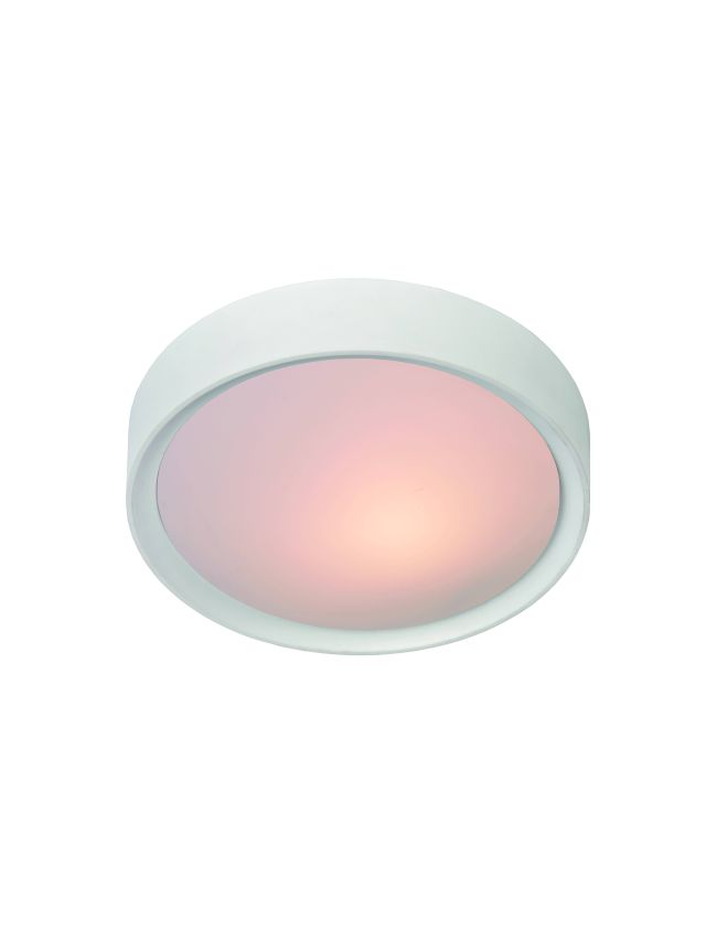 LEX PLAFONNIER Ø 33 CM 2XE27 BLANC