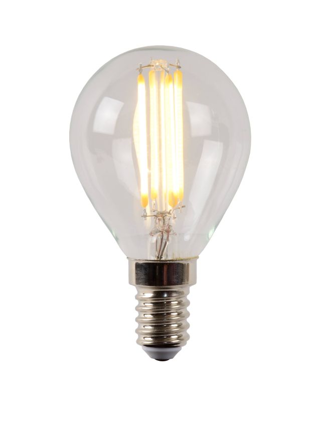 P45 AMPOULES FILAMENT Ø 4,5 CM LED DIM. E14 1X4W 2700K TRANSPARENT