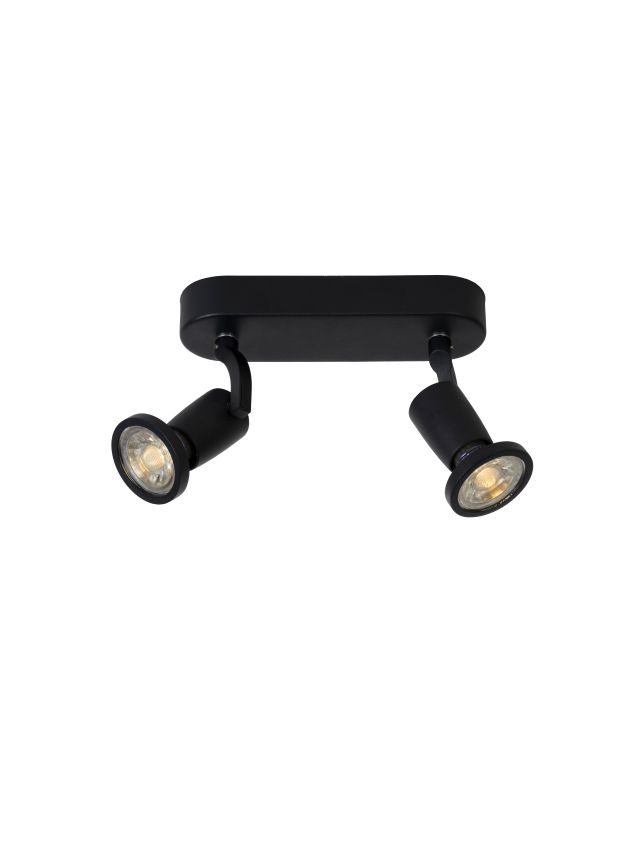 JASTER-LED SPOT PLAFOND 2XGU10 NOIR