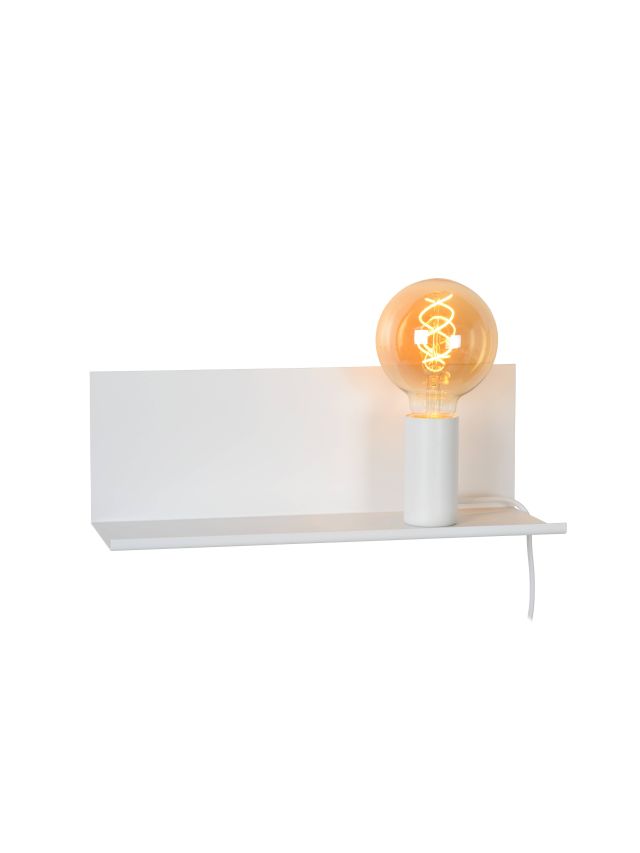 SEBO LAMPE DE CHEVET 1XE27 BLANC