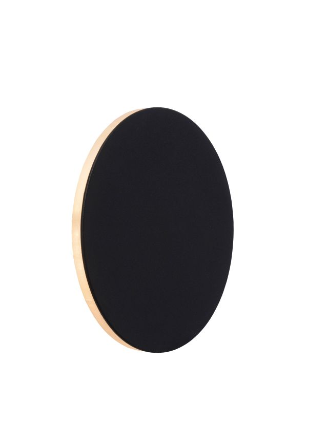 EKLYPS LED APPLIQUE MURALE Ø 15 CM LED 1X6W 3000K NOIR