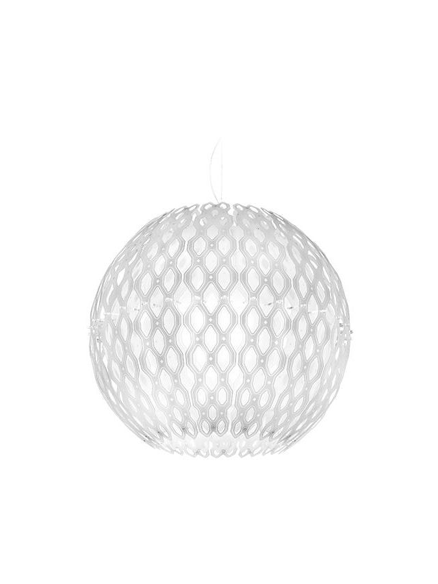 CHARLOTTE GLOBE SUSPENSION - BLANC