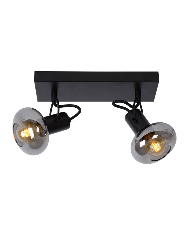 MADEE SPOT PLAFOND 2XE14 NOIR