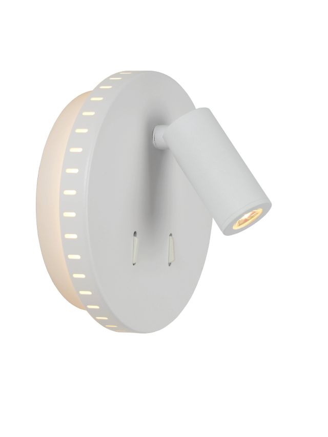 BENTJER APPLIQUE MURALE Ø 14 CM LED 1X11W 3000K BLANC