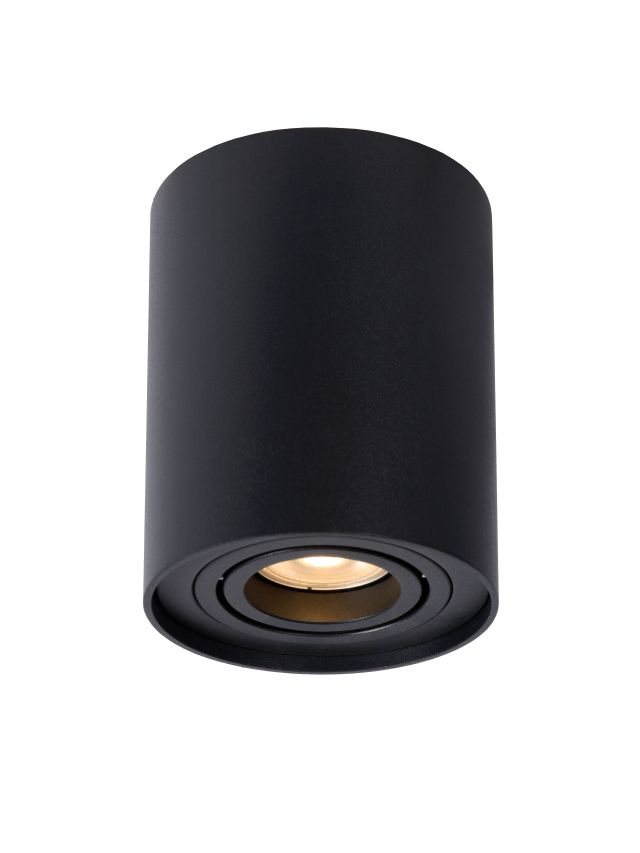 TUBE SPOT PLAFOND Ø 9,6 CM 1XGU10 NOIR