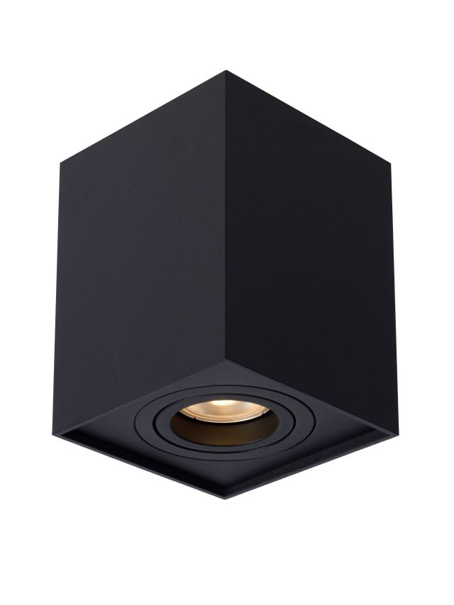TUBE SPOT PLAFOND 1XGU10 NOIR