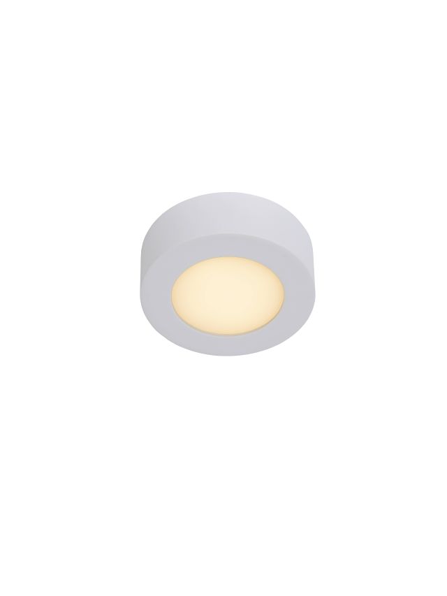 BRICE-LED PLAFONNIER SALLE DE BAIN Ø 11,7 CM LED DIM. 1X8W 3000K IP44 BLANC