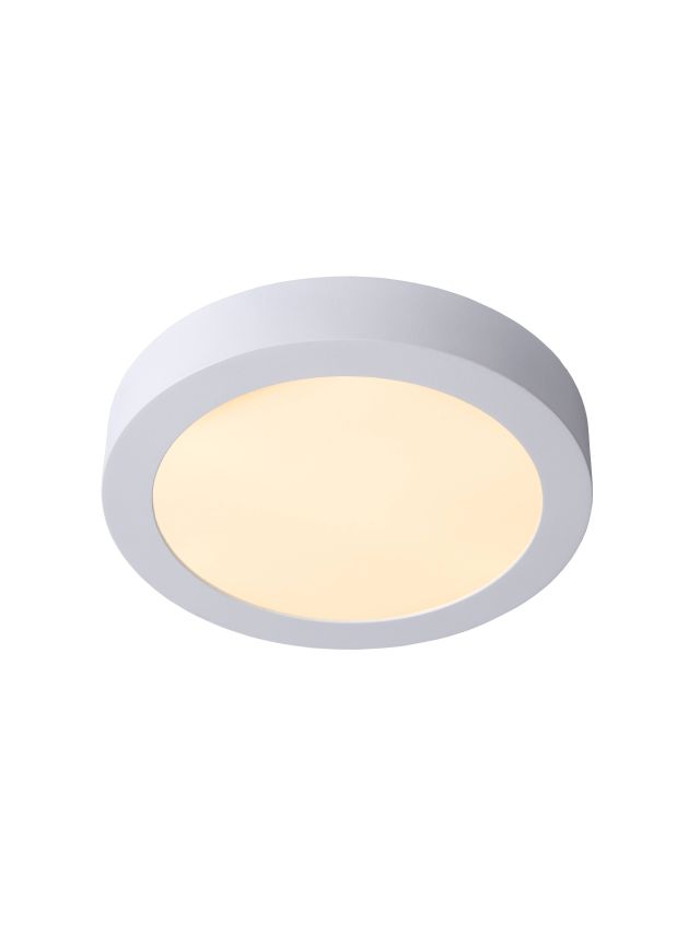 BRICE-LED PLAFONNIER SALLE DE BAIN Ø 24 CM LED DIM. 1X15W 3000K IP44 BLANC
