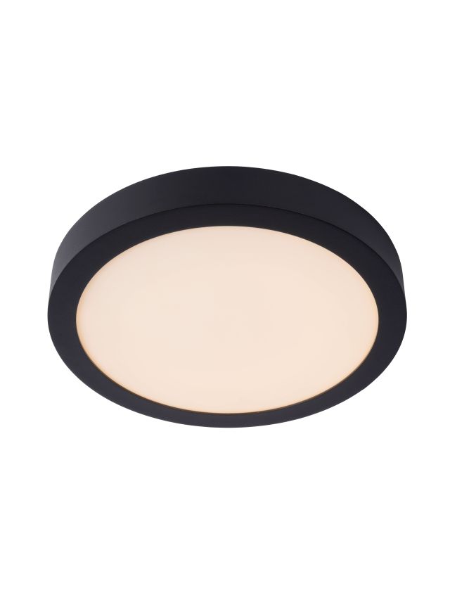 BRICE-LED PLAFONNIER SALLE DE BAIN Ø 30 CM LED DIM. 1X30W 3000K IP44 NOIR