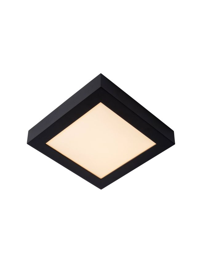 BRICE-LED PLAFONNIER SALLE DE BAIN LED DIM. 1X22W 3000K IP44 NOIR