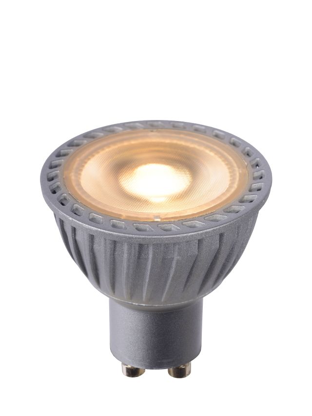 MR16 AMPOULES LED Ø 5 CM LED DIM TO WARM GU10 1X5W 2200K/3000K GRIS