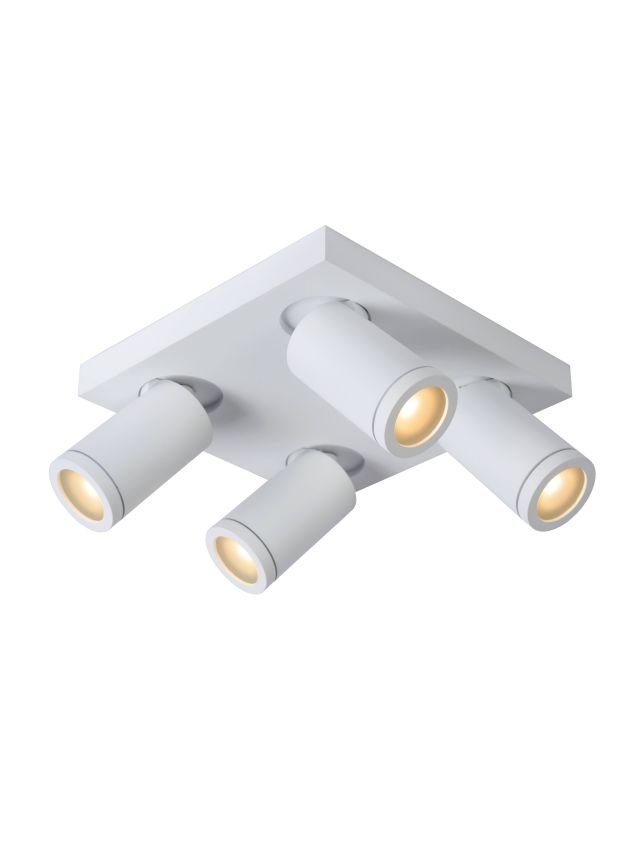 TAYLOR SPOT PLAFOND 4XGU10 BLANC