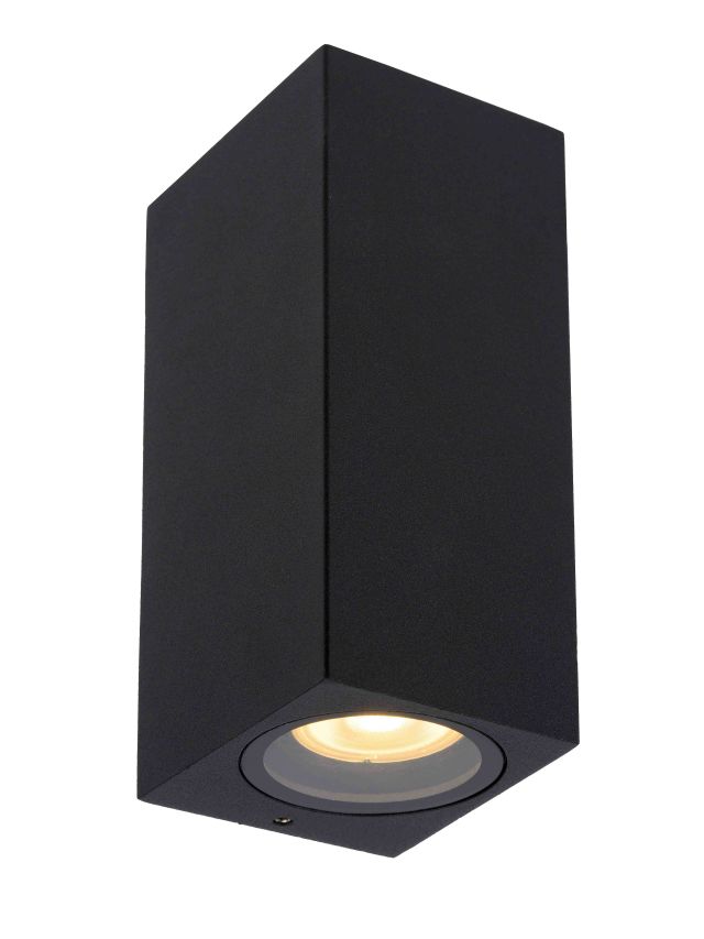 ZARO SPOT MURAL EXTÉRIEUR 2XGU10 IP44 NOIR