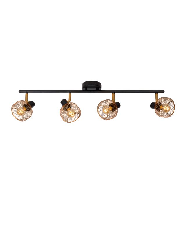 MAREN SPOT PLAFOND 4XE14 OR MAT / LAITON