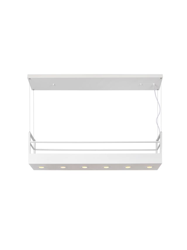 MIRAVELLE SUSPENSION 6XGU10 BLANC