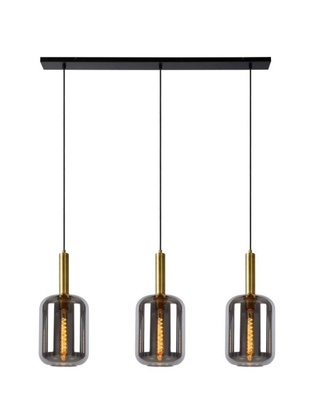 JOANET SUSPENSION 3XE27 FUMÉ
