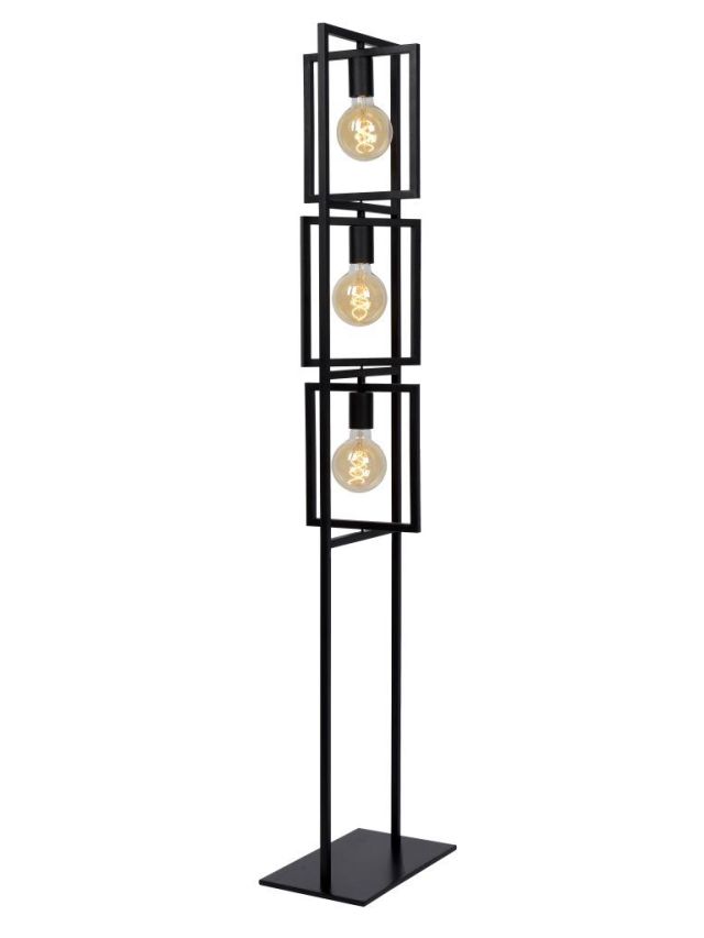 LUUK LAMPADAIRES 3XE27 NOIR