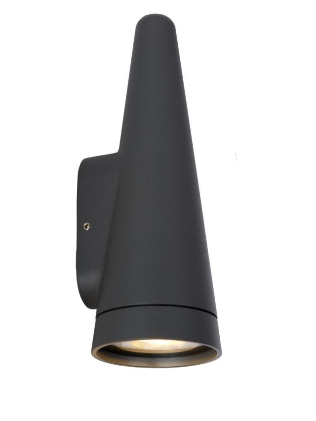 WIZARD APPLIQUE MURALE EXTÉRIEUR LED DIM. 1XGU10 IP54 ANTHRACITE