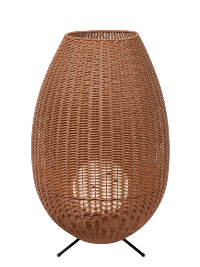 COLIN IP44 LAMPADAIRES EXTÉRIEUR BATTERIE Ø 50 CM NATUREL