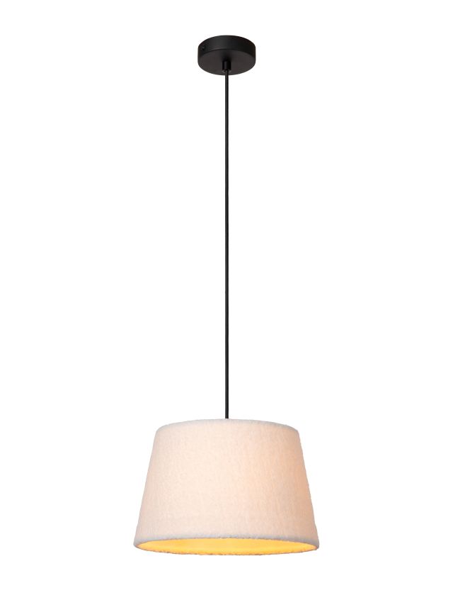 WOOLLY SUSPENSION Ø 28 CM 1XE27 CRÈME