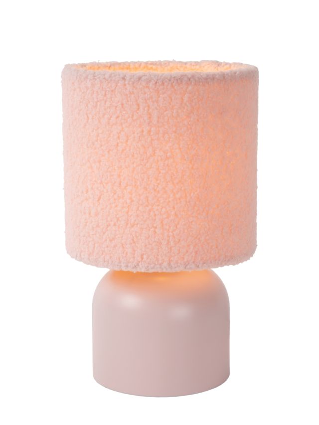 WOOLLY LAMPE DE TABLE Ø16 ROSE