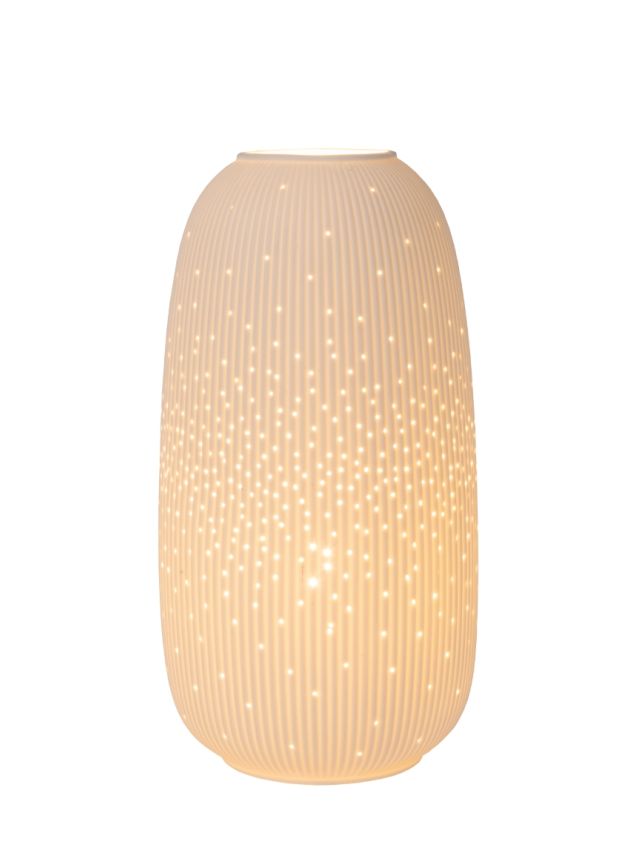 FLORES LAMPE DE TABLE Ø 17,5 CM 1XE14 BLANC