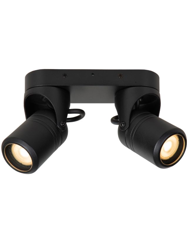 NIORT SPOT PLAFOND EXTÉRIEUR 2XGU10 NOIR