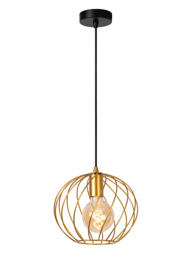 DANZA SUSPENSION Ø 25 CM 1XE27 OR MAT / LAITON