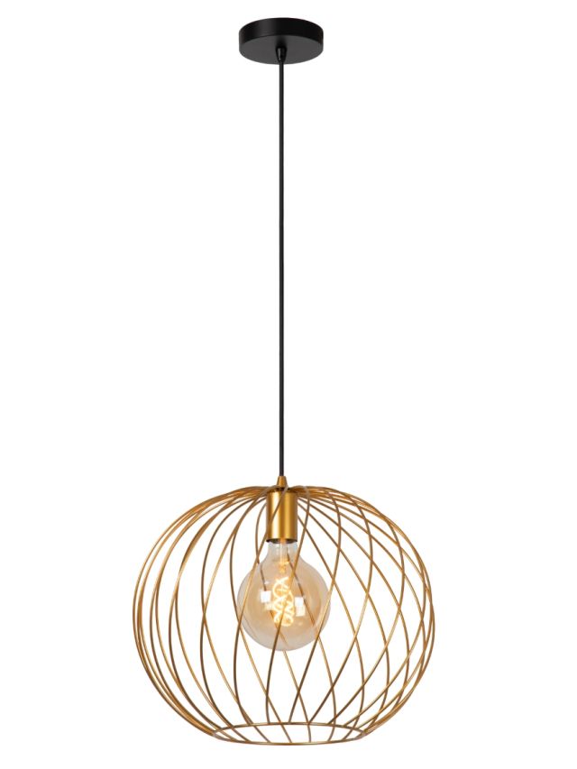 DANZA SUSPENSION Ø 40 CM 1XE27 OR MAT / LAITON
