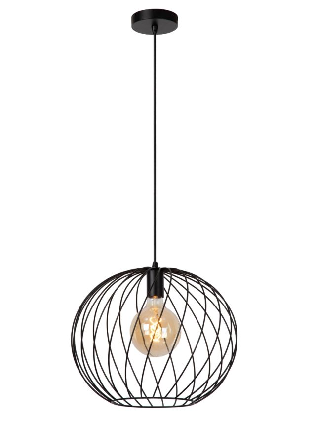 DANZA SUSPENSION Ø 40 CM 1XE27 NOIR