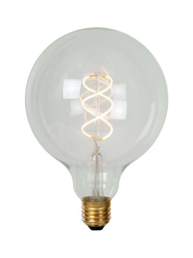 G125 AMPOULES FILAMENT Ø 12,5 CM LED DIM. E27 1X5W 2700K TRANSPARENT