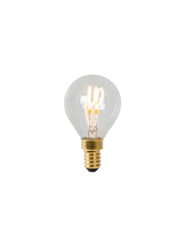 P45 AMPOULES FILAMENT Ø 4,5 CM LED DIM. E14 1X3W 2700K TRANSPARENT