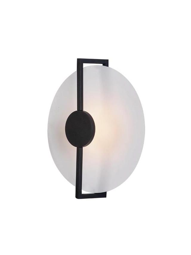 SCONCE LED 13W 3000K BLACK WHITE