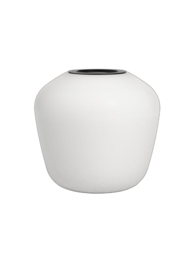 NARA TAPER GLASS WHITE (OPAL)