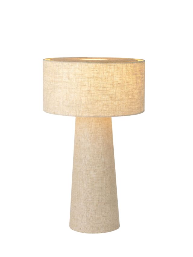 LEEROY LAMPE DE TABLE Ø30 TAUPE