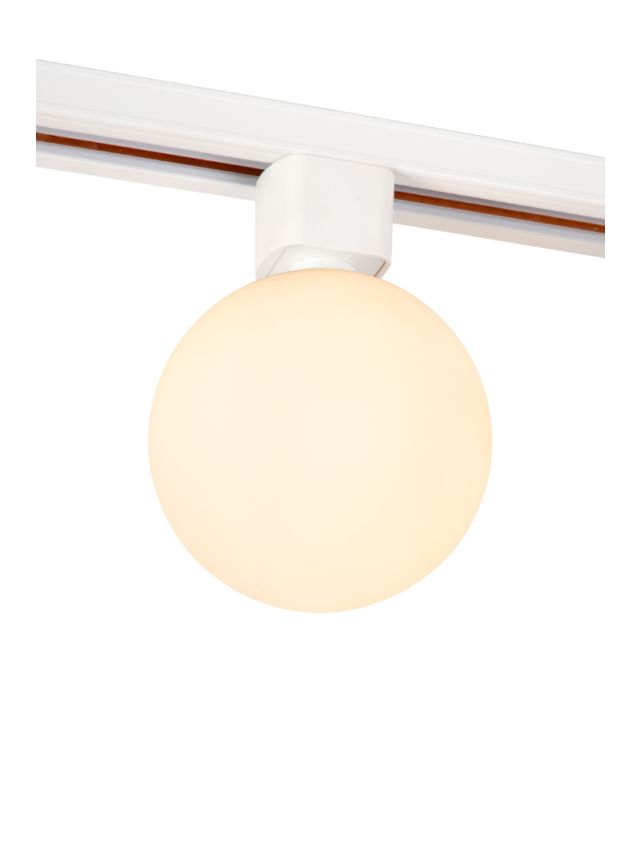 TRACK TYCHO LAMPE SUR RAIL OPALIN NOIR