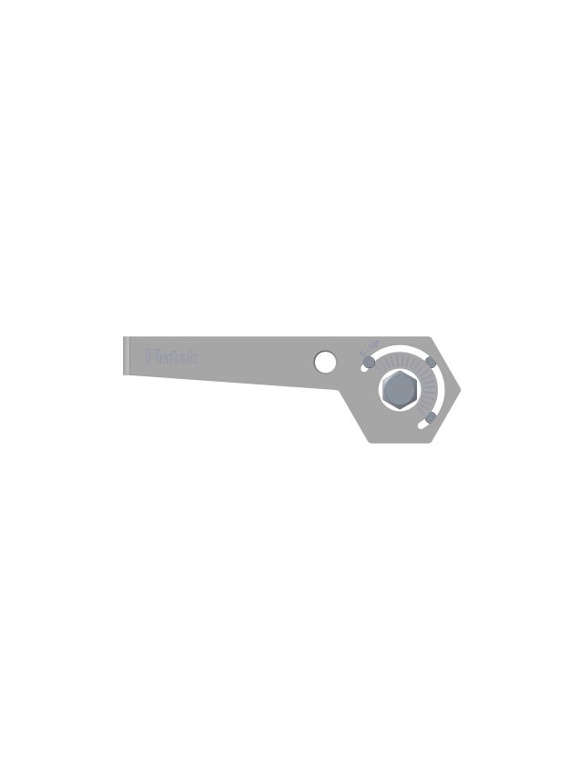 ADJUSTABLE WALL FIXING BRACKETS FOR ESAGONO 150 MM
