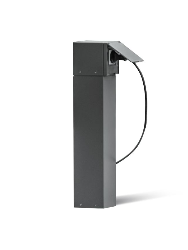 500 MM SERVICE POST - ANTHRACITE