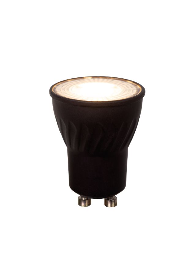 MR11 AMPOULE LED Ø 3,5 CM LED DIM TO WARM GU10 (MR11) 1X4W 2200K/3000K NOIR