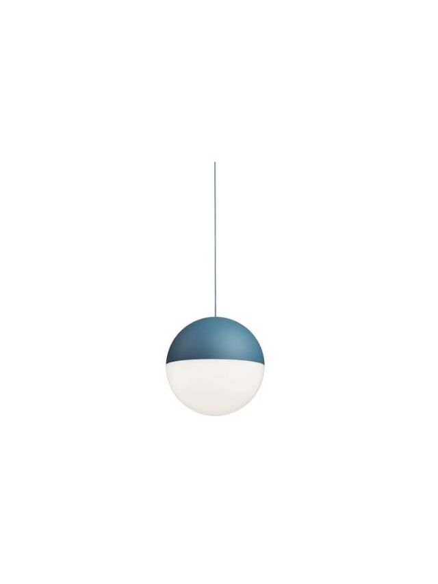 STRING LIGHT-SPHERE HEAD SUSPENSION-BLEU AZUR-OUI-GRAND