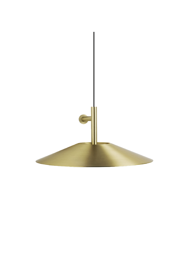 H WALL FICTURE SUSPENSION DORÉ 